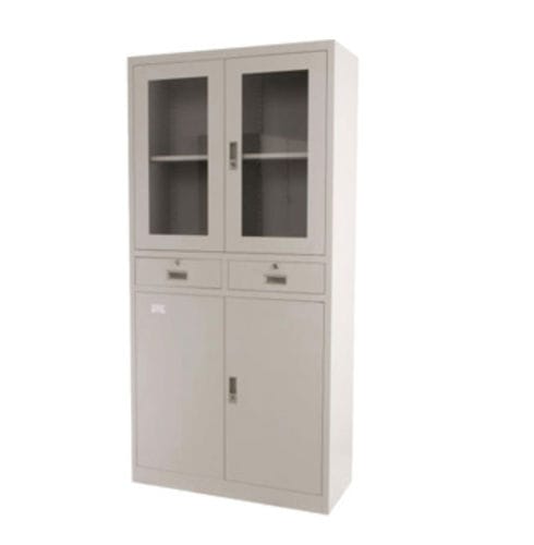 Armadio con sportello - Tianjin Kangli Medical Instrument - con ripiano / con cassetti / 2 cassetti