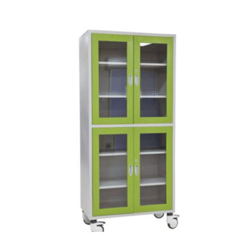 Armadio con sportello - C 16 - Tianjin Kangli Medical Instrument - con ripiano / in acciaio inossidabile / 4 porte