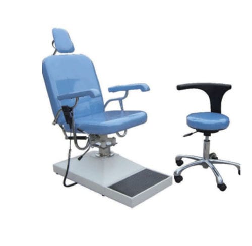 Poltrona per visita ORL - A-114 - Tianjin Kangli Medical Instrument - elettrica / ad altezza regolabile / a 2 sezioni