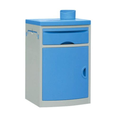 Comodino con armadietto - ABS  - Tianjin Kangli Medical Instrument - con cassetti