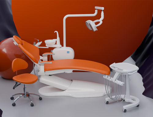 Riunito odontoiatrico con poltrona elettrica - ADU M3 - FOSHAN ESAY MEDICAL TECHNOLOGY CO.,LTD - compatto / con poggiatesta flessibile / con sistema di igiene