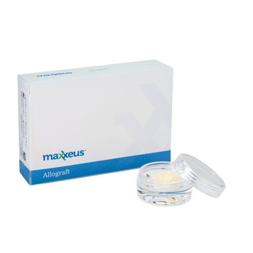 Sostituto osseo allotrapianto - DM005 - Maxxeus - per chirurgia ortopedica / granulati