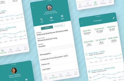 Software medico - ScienceSoft - di gestione degli appuntamenti / di fatturazione / iOS