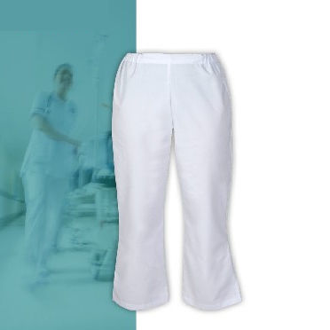 Pantalone medico per donna - AMALFI - FIL'MED - bianco