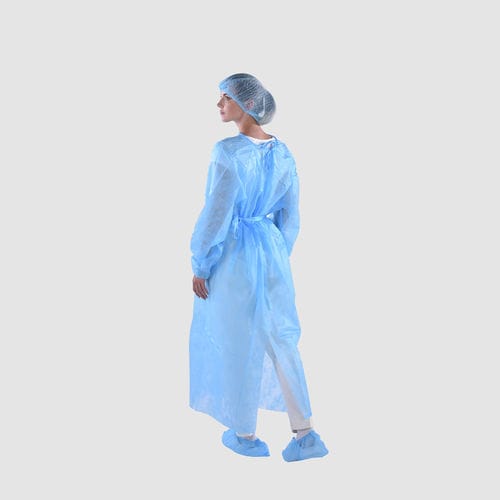 Camice per visitatore unisex - RF-T1-000001 - Ramedical - in polipropilene / monouso / traspirante