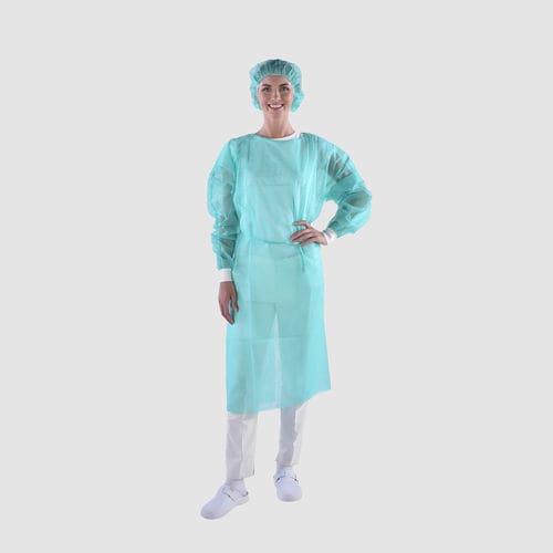 Camice per visitatore unisex - RF-M1-000003 - Ramedical - in polipropilene / monouso / traspirante