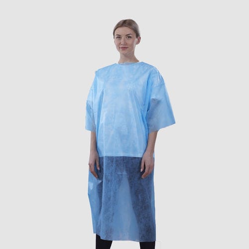 Camice per visitatore unisex - RF-M1-000004 - Ramedical - in polipropilene / monouso / traspirante