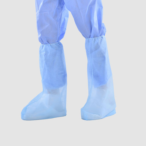 Copriscarpa con gambale in polipropilene - RF-M1-000702 - Ramedical - in poliestere / monouso / impermeabile