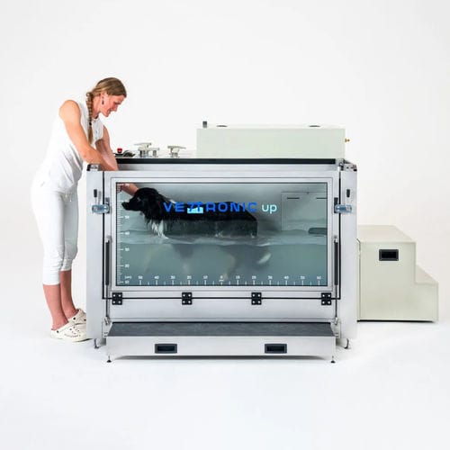 Tapis roulant veterinario acquatico - Classic - VETTRONIC s.r.o. - per cani / ad avviamento progressivo / antiscivolo