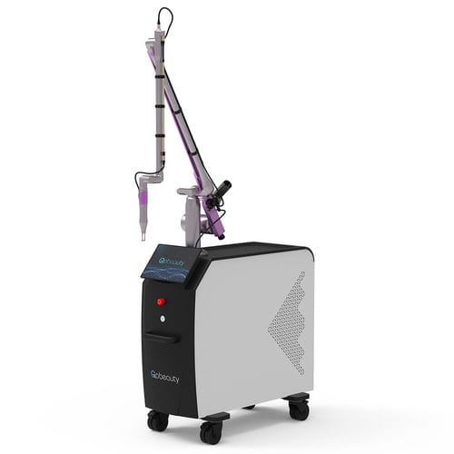 Laser per trattamento delle cicatrici - PicoShine® - Qobeauty Aesthetic Laser - Nd:YAG / su carrello / a picosecondi