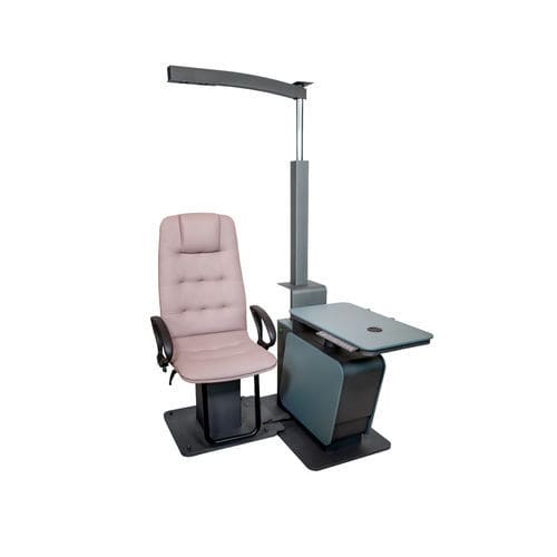 Riunito oftalmico - Zulu 1 - UAB Medinstrus - con poltrona / con illuminazione / compatto