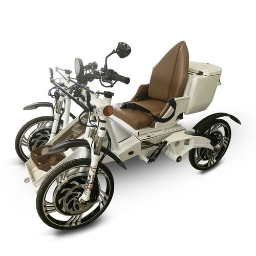 Sedia a rotelle elettrica - 4144173 - LAZELEC - da esterno / da escursione / con poggiagambe