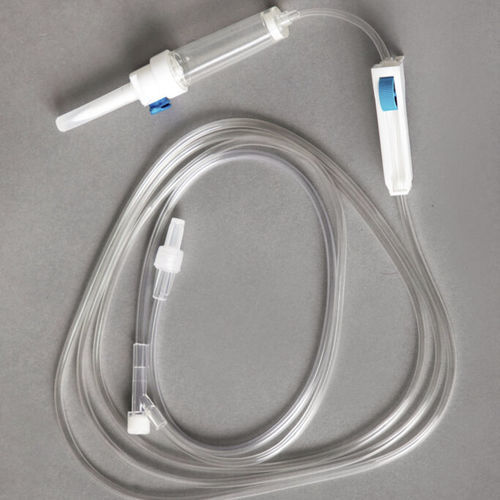 Set di infusione con camera di gocciolamento - P20Y - BHL-Medical - con connettore a Y / con rubinetto