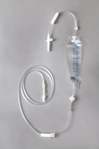 Set di infusione con camera di gocciolamento - P120 - BHL-Medical - con connettore a Y