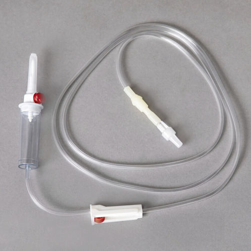 Set di infusione con camera di gocciolamento - P60 - BHL-Medical - con rubinetto / con filtro per la prevenzione della contaminazione da particelle
