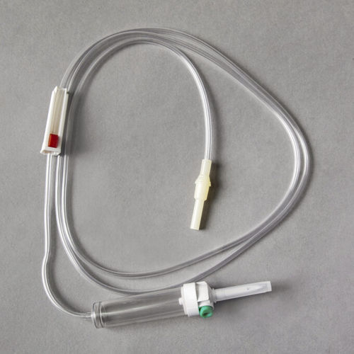 Set di infusione intravenoso veterinario - PV18 - BHL-Medical - con camera di gocciolamento / con rubinetto