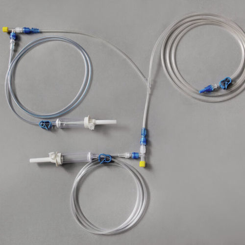 Set di infusione con camera di gocciolamento - 4000103-B	 - BHL-Medical - con rubinetto