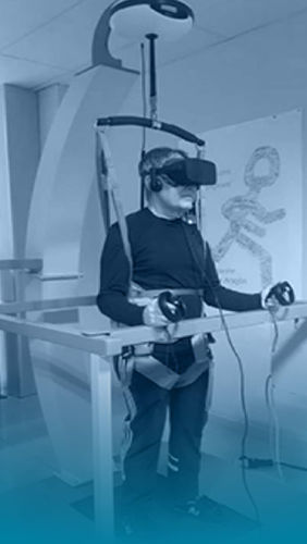 Sistema di riabilitazione equilibrio - PMR® - Spacemedex - marcia / virtuale