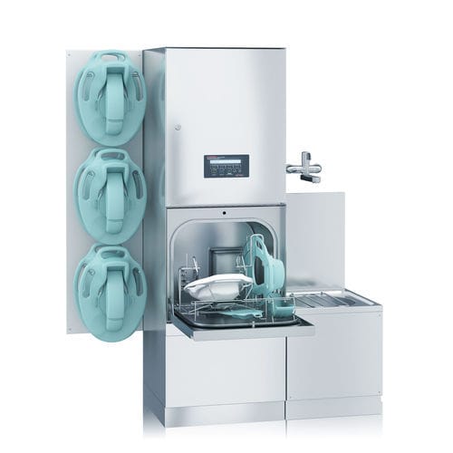 Lavapadelle compatto - Multiclean Serie: Turmapparat - KODRA GmbH & Co. KG - in acciaio inossidabile / in HPL