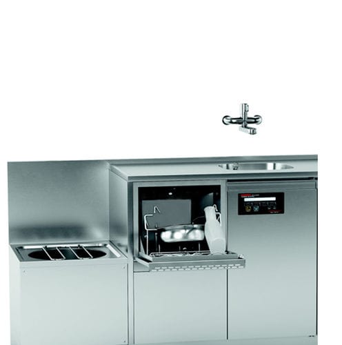 Lavapadelle da parete - ec1 Untertisch - KODRA GmbH & Co. KG - compatto / ad incasso / automatico