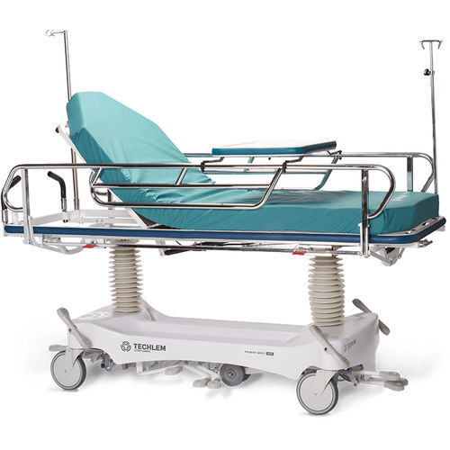 Barella da trasporto - 5000W - Techlem Medical Corporation - pieghevole / con rotelle / in acciaio inossidabile