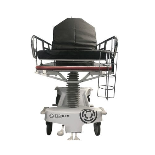 Barella di emergenza - 5000XR - Techlem Medical Corporation - per traumatologia / con rotelle / radiotrasparente