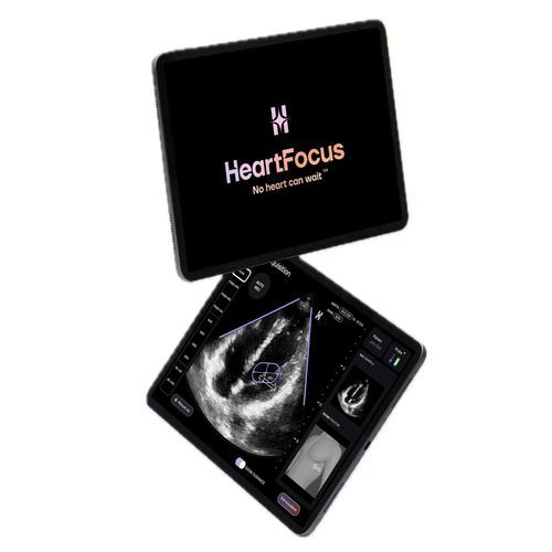 Applicazione mobile per ecocardiografia - HeartFocus - DESKI - diagnostica / per reportistica / di monitoraggio