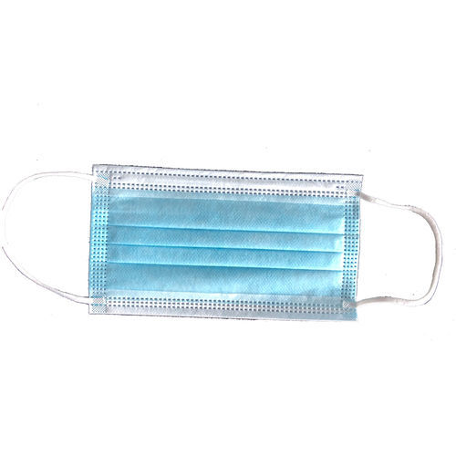 Mascherina procedurale in polipropilene - Yangzhou Super Union Medical Material - in tessuto non tessuto / 3 strati / monouso