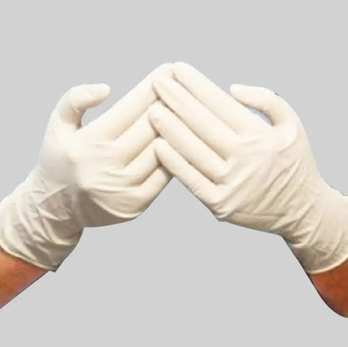 Guanto in lattice - Yangzhou Super Union Medical Material - medico / da laboratorio / da esame
