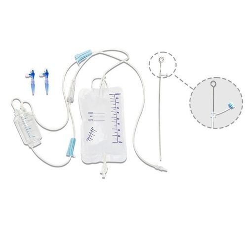 Set di drenaggio LCR - Yangzhou Super Union Medical Material - ventricolare / graduato / in silicone
