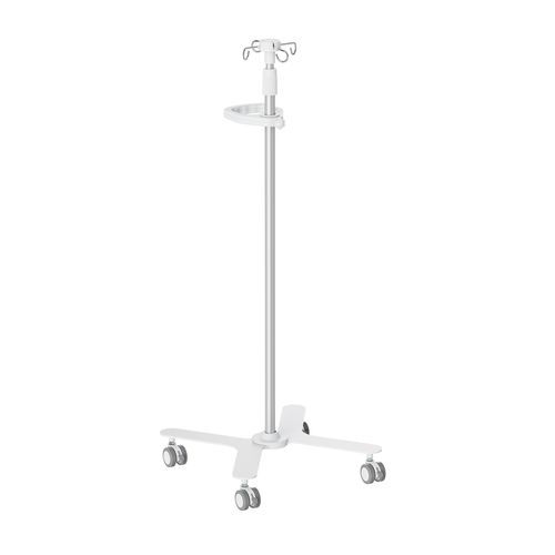 Asta portaflebo con rotelle - MED07-4 - Lumi Legend Corporation - 4 ganci / ad altezza regolabile