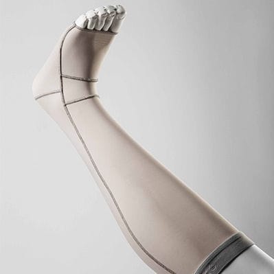 Calzini a compressione unisex - NOVATEX MEDICAL - nero / grigio / blu