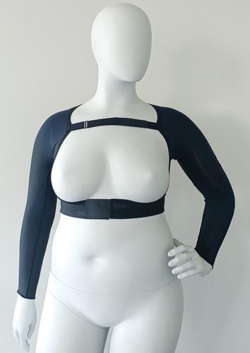 Manica compressiva post-operatorio - HA 73 - NOVATEX MEDICAL - per donna / blu