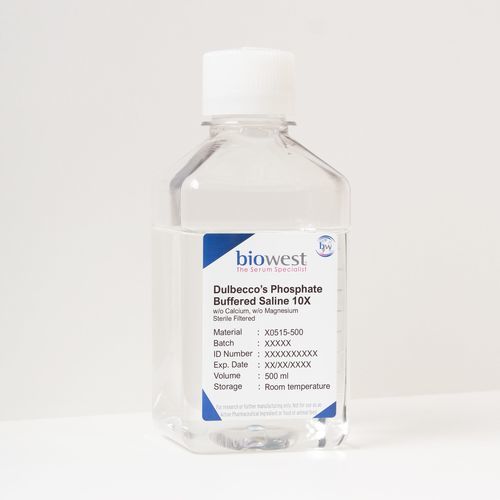 Reagente tampone fosfato - X0515 series - Biowest - in soluzione / soluzione tampone / DPBS
