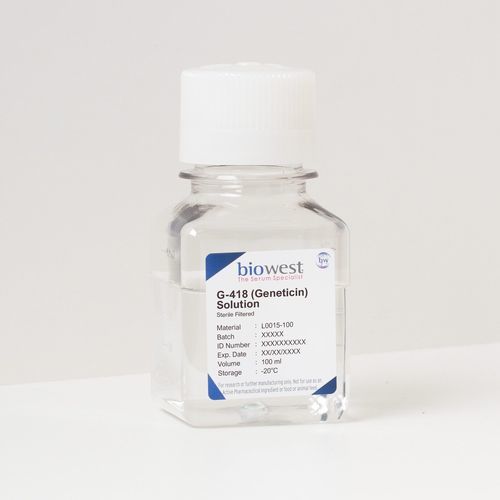 Reagente antibiotico - L0015 series - Biowest - G418 / in soluzione / da ricerca