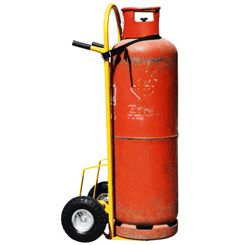 Carrello ospedaliero - HI-2024-G-PN - Handle-iT - portabombole di gas / 1 bombola / mobile