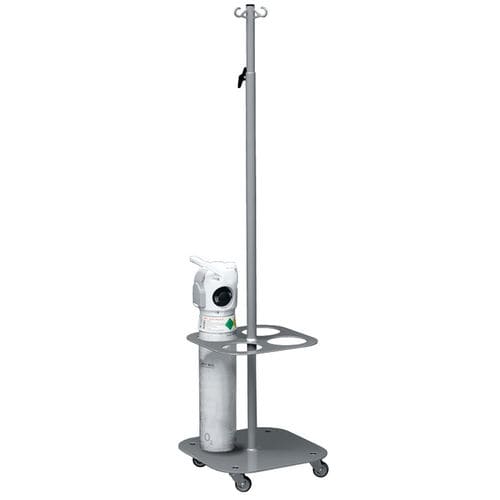Carrello per pompe di perfusione - HIH-GDS-18-4-4H-316SS - Handle-iT - medico / di trasporto / in acciaio inossidabile