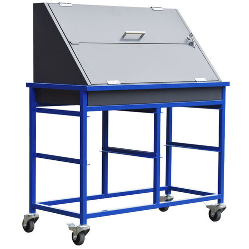 Carrello medico - HIH-DMC-1050 - Handle-iT - portamedicinali / di stoccaggio / mobile