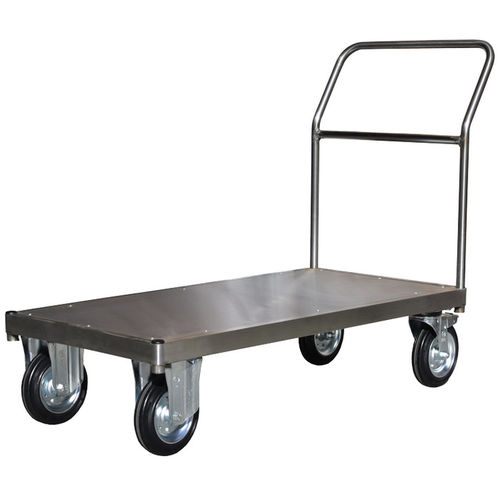 Carrello ospedaliero - HI-FBT-SS-1260 - Handle-iT - per uso generale / di trasporto / in acciaio inossidabile
