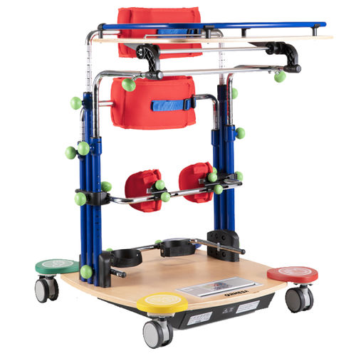 Stabilizzatore di statica pediatrico - APP - RMS Rehab - ad altezza regolabile / a rotelle