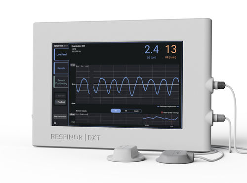 sistema di monitoraggio escursione diaframmatica - Respinor DXT
