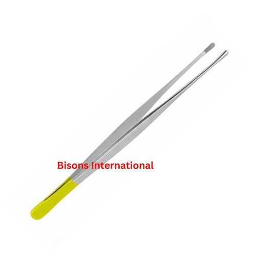 Pinza chirurgica - BI-00241 - Bisons International - per presa di tessuti / dentellata / riutilizzabile