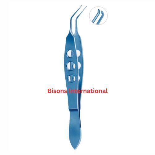 Pinza per oftalmologia - BI-0014684 - Bisons International - da presa / in titanio