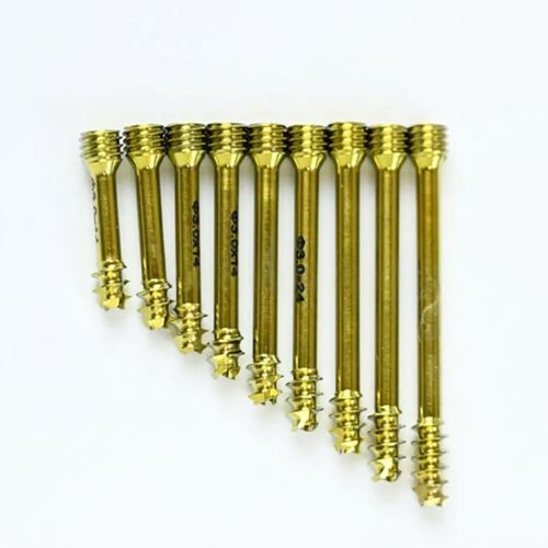 Vite per compressione ossea per piccoli frammenti ossei - BI-001627 - Bisons International - per falange della mano / per polso / canalare