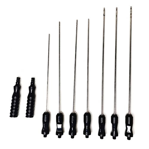 Cannula per liposuzione - BI-001989 - Bisons International - per liposcultura / in acciaio inossidabile / autoclavabile