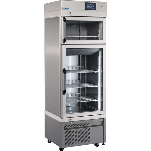 Frigorifero da laboratorio - 2102 CB - Teknaline Srl - ad armadio / con porta in vetro / con sbrinamento automatico
