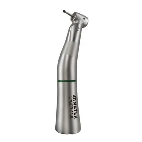 Contrangolo odontoiatrico - LYBER 410L - Matek Dental Solutions - pneumatico / in acciaio