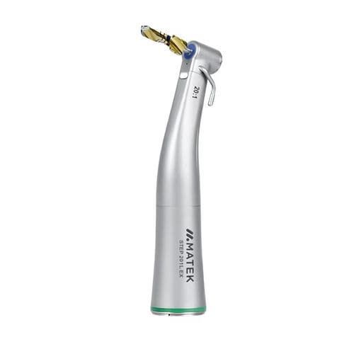 Contrangolo per implantologia dentale - STEP 201L EX - Matek Dental Solutions - pneumatico / riduttore / in acciaio inossidabile