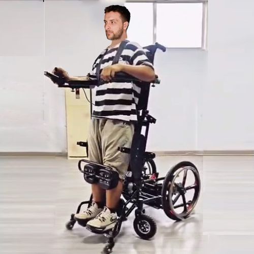 Verticalizzatore elettrico - USA Rehabstore - con rotelle / per deambulazione