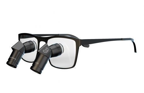 Occhiali binoculari con montatura - Ergo-Vue-3.5X - ErgonoptiX Alon Sabsay - con lampada frontale